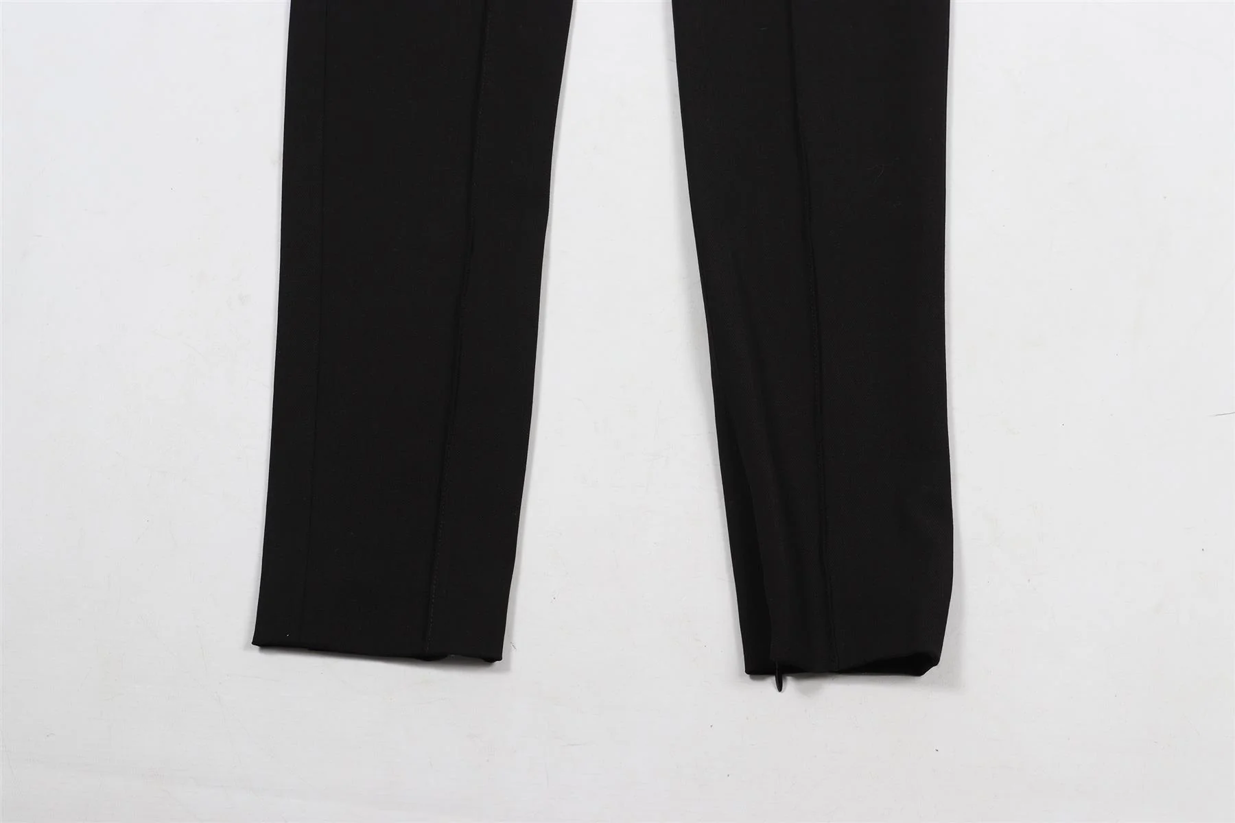 ALEXANDRE VAUTHIER BLACK WOOL BLEND SKINNY PANTS FR 36 UK 8 - Image 5