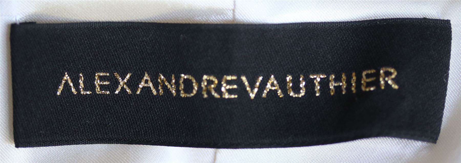 ALEXANDRE VAUTHIER DOUBLE BREASTED JACKET FR 38 UK 10 - Image 4