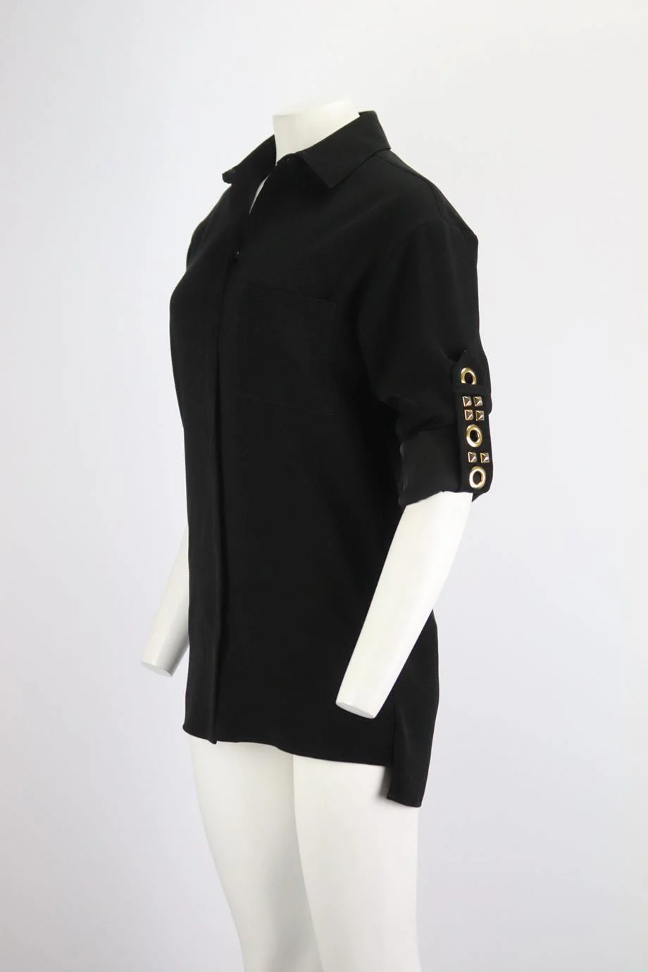 ALEXANDRE VAUTHIER OVERSIZED WOVEN SHIRT FR 34 UK 6 - Image 3