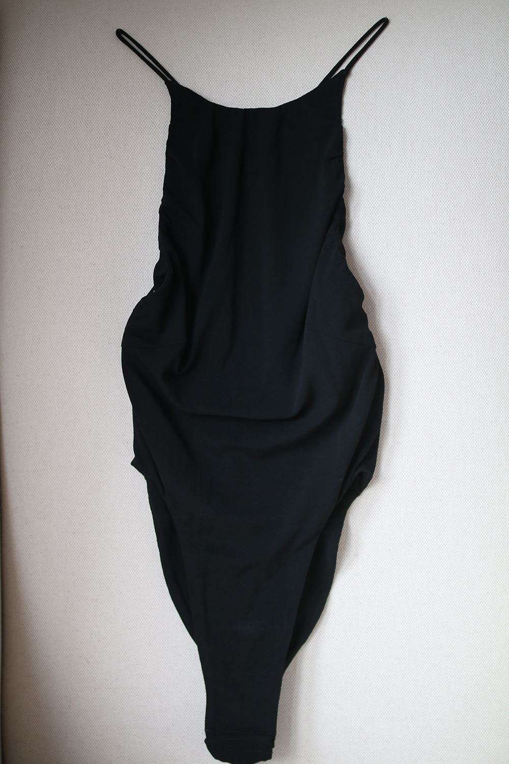 ALEXANDRE VAUTHIER STRETCH JERSEY HIGH CUT BODYSUIT 1 UK 8 - Image 3