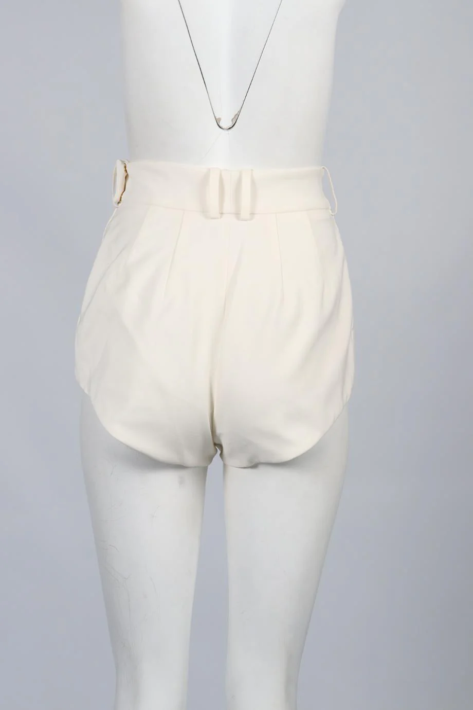 ALEXANDRE VAUTHIER WOOL BLEND SHORTS FR 36 UK 8 - Image 4