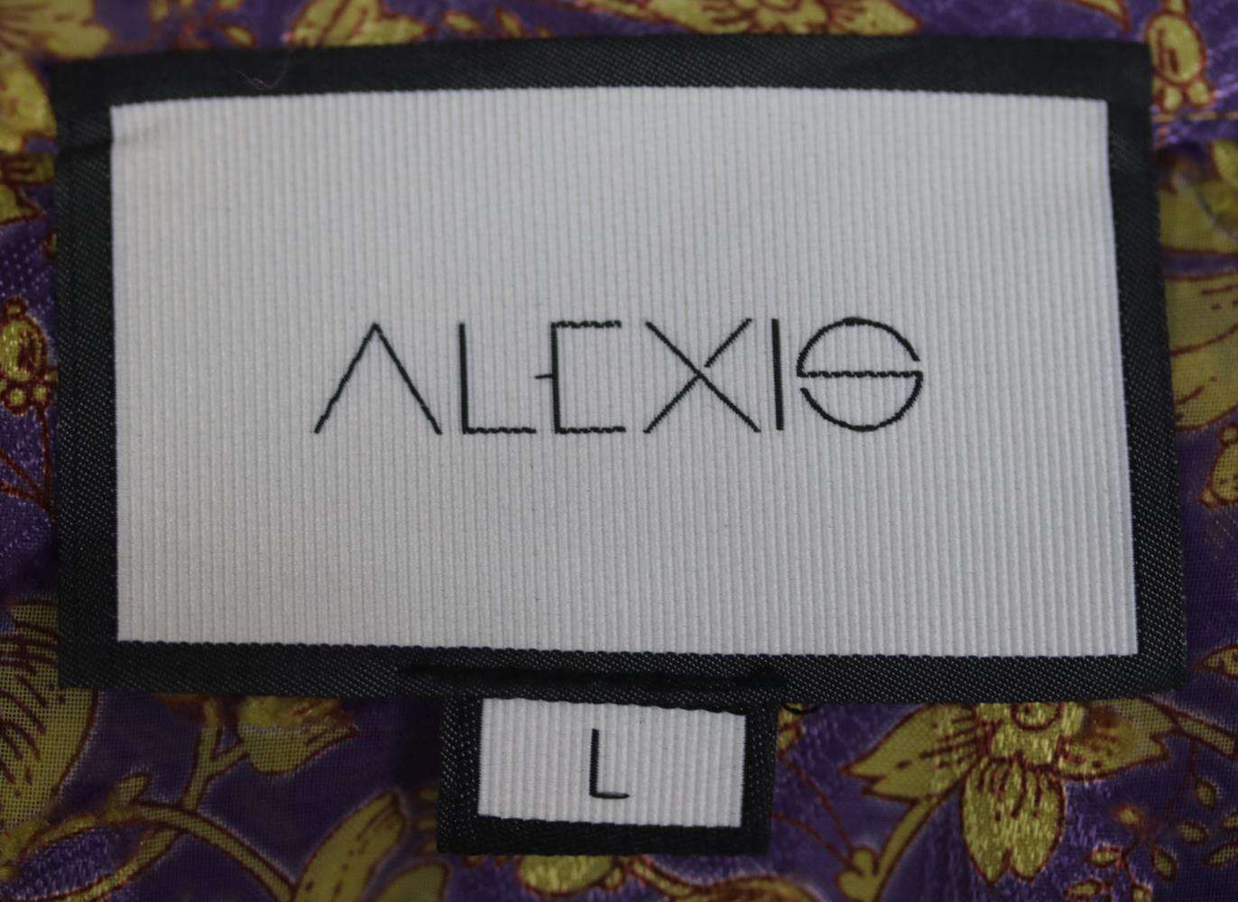 ALEXIS MARGEAUX FLORAL PRINT MAXI DRESS LARGE - Image 5