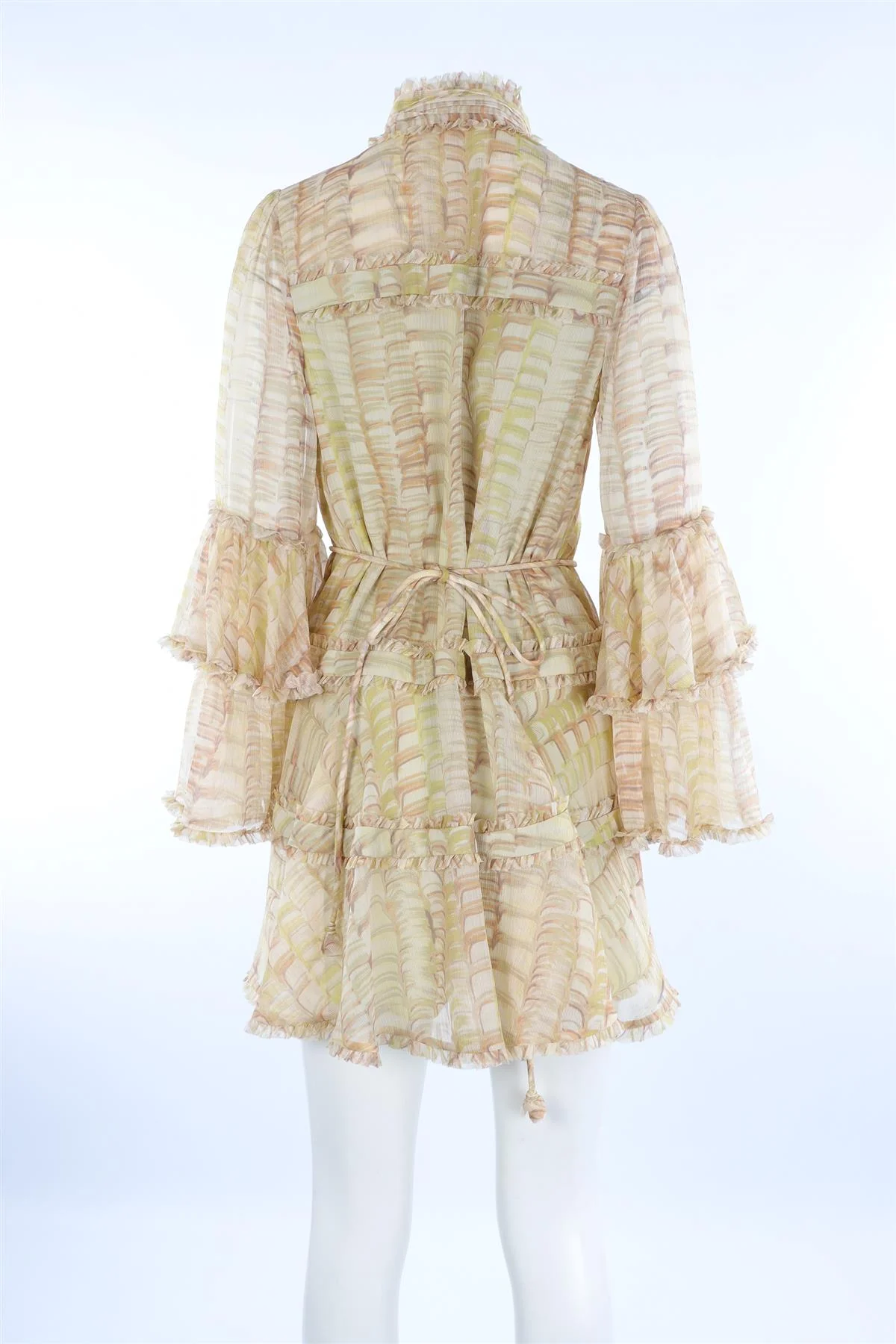ALEXIS MULTI CHIFFON MINI DRESS MEDIUM - Image 4