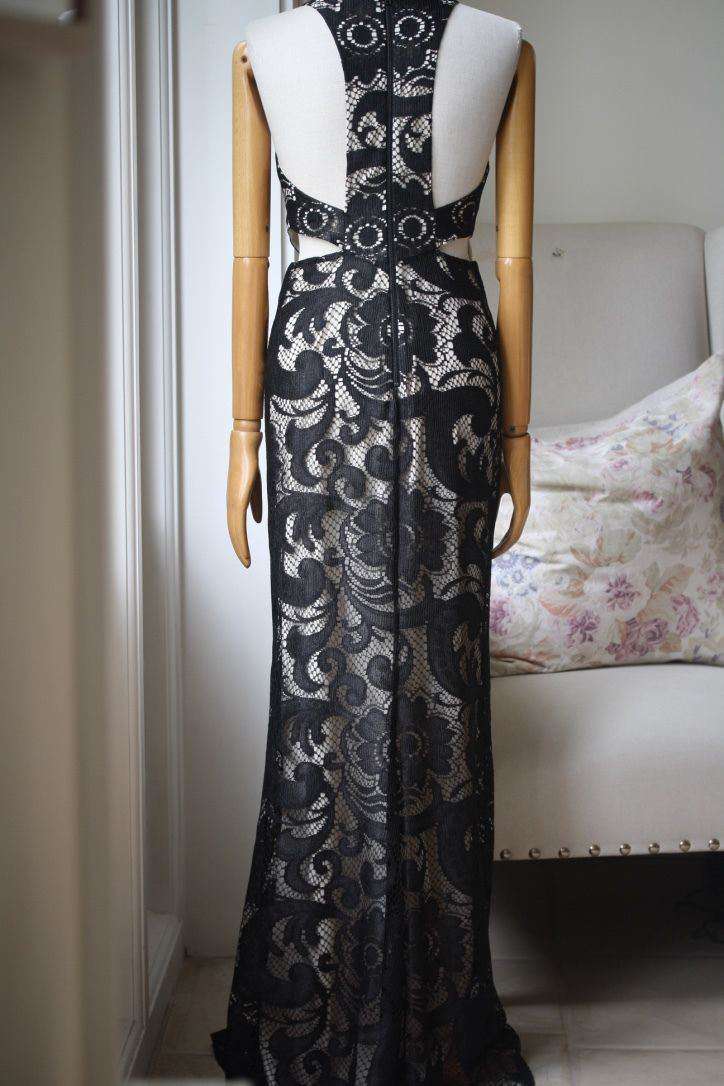 ALICE AND OLIVIA ADEL LACE DRESS US 4 UK 8 - Image 2