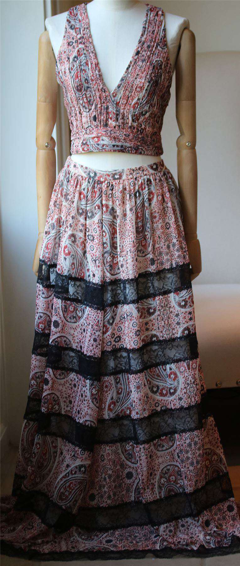 ALICE AND OLIVIA CHIA CROP TOP US 2 UK 6 - Image 3