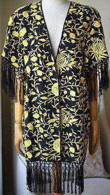 ALICE AND OLIVIA ONELLA EMBROIDERED KIMONO XS/SMALL - Image 6