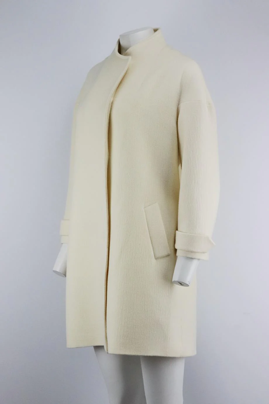 ALICE AND OLIVIA WOOL BLEND COAT MEDIUM - Image 3
