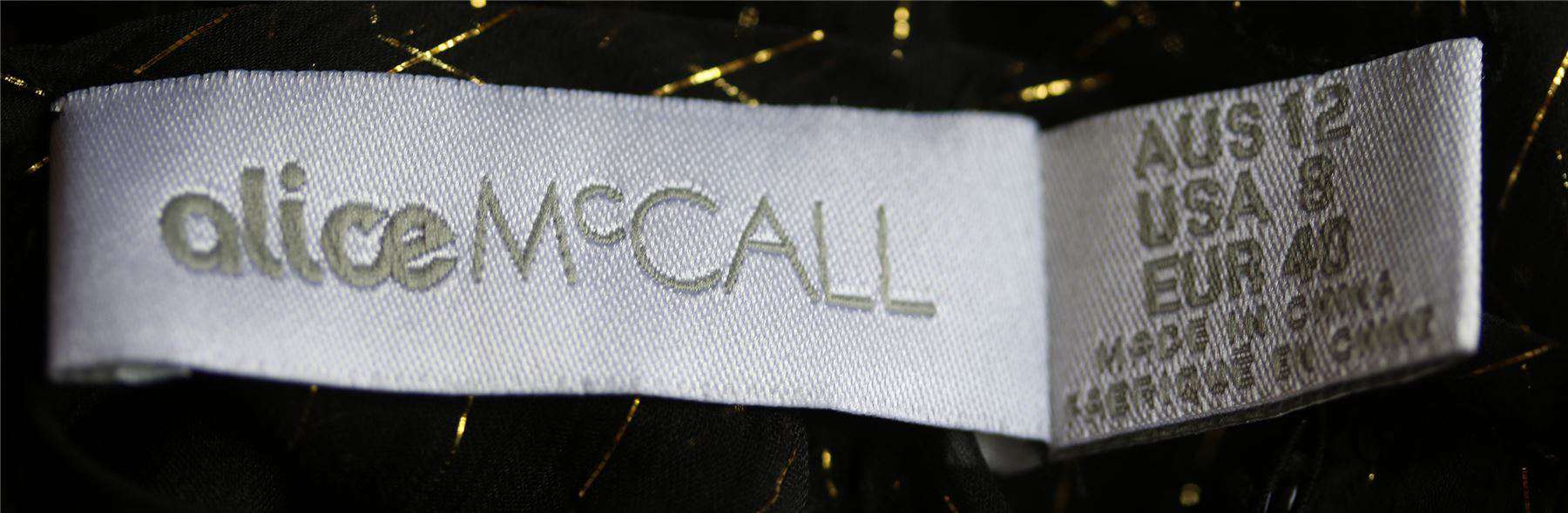 ALICE MACCALL MOON DANCE SEMI-SHEER DRESS UK 12 - Image 6
