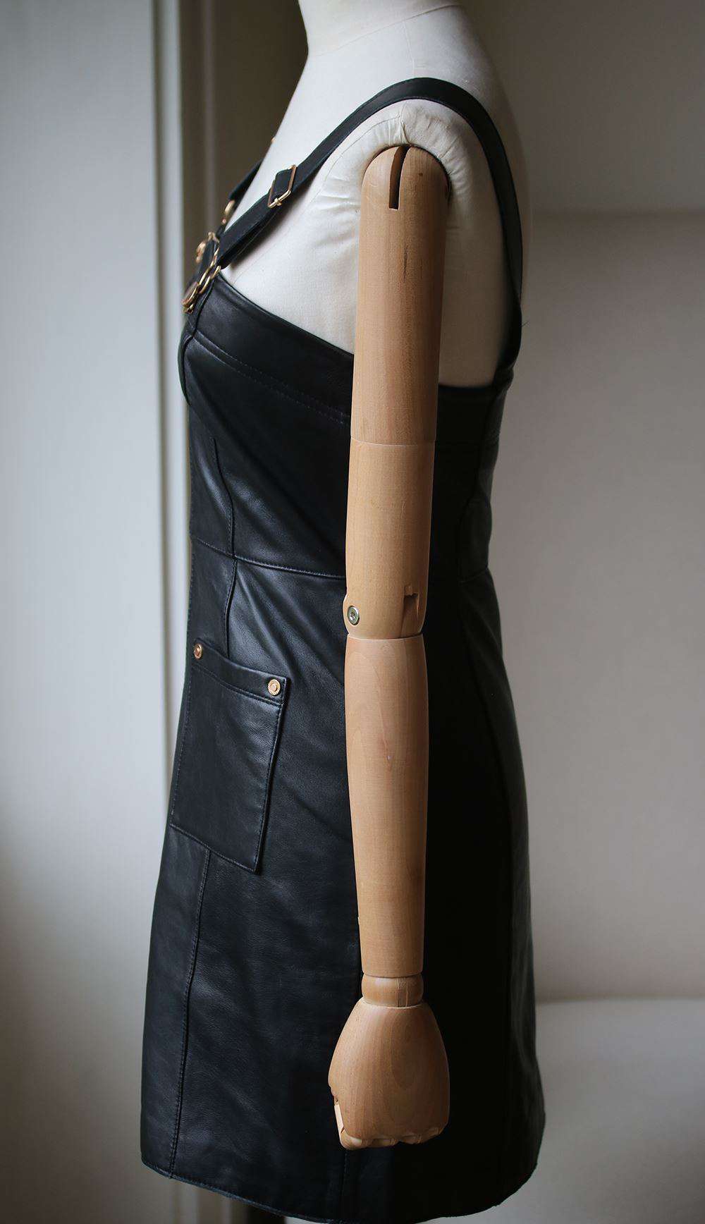 ALICE MCCALL CHERRY ON BABY LEATHER DRESS UK 6 - Image 4