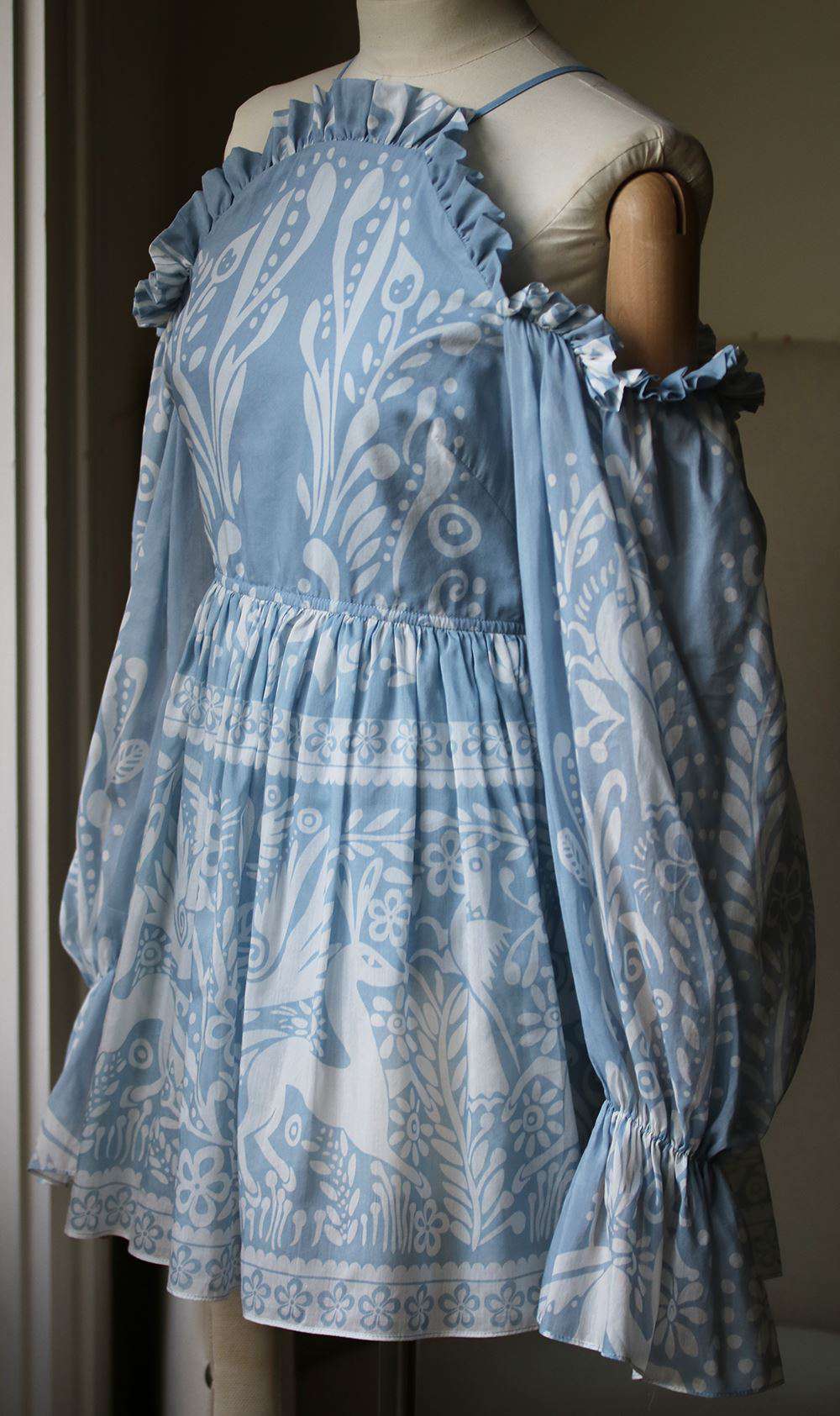 ALICE MCCALL OH DEER ME RUFFLE MINI DRESS UK 8 - Image 3