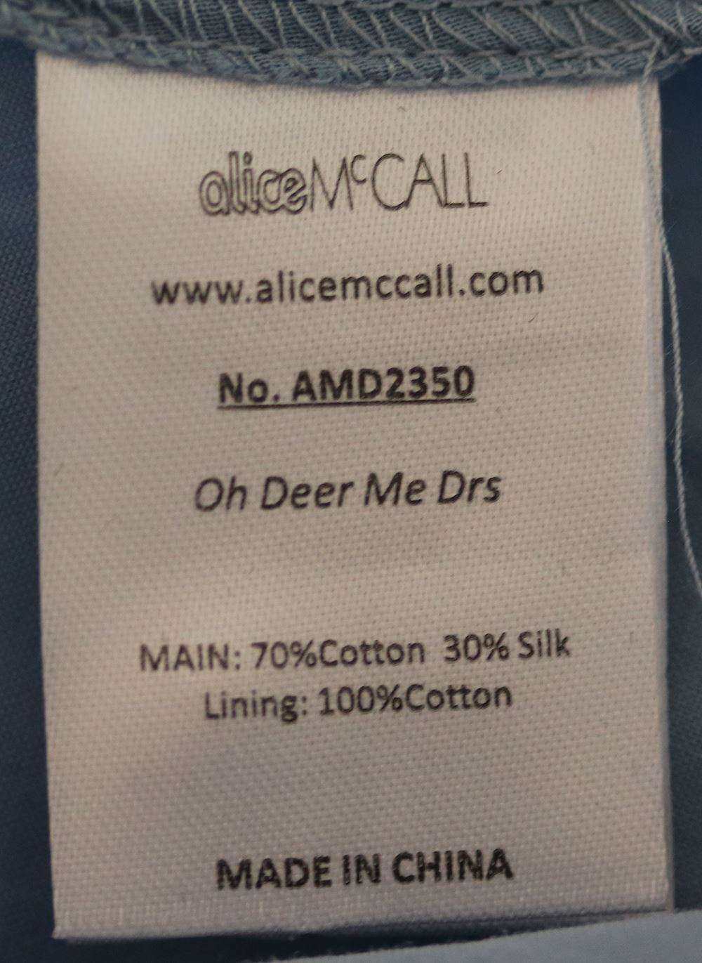 ALICE MCCALL OH DEER ME RUFFLE MINI DRESS UK 8 - Image 6