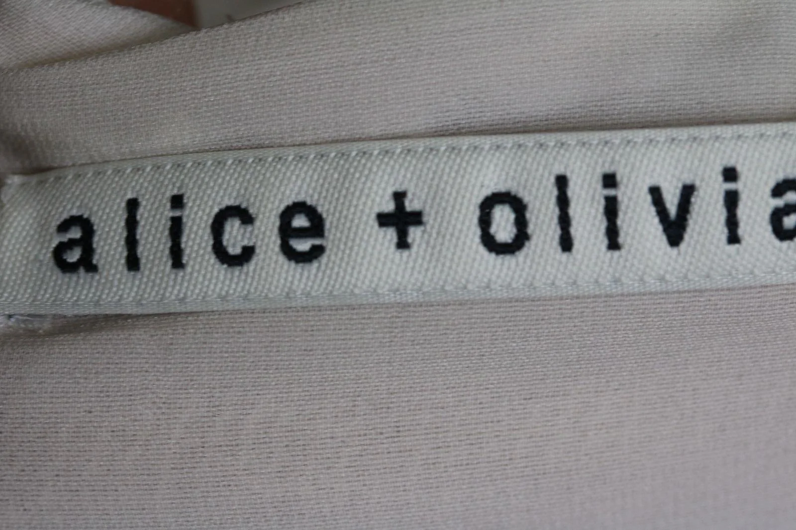 ALICE + OLIVIA RISKA EMBROIDERED COTTON GAUZE MINI DRESS UK 8 - Image 5