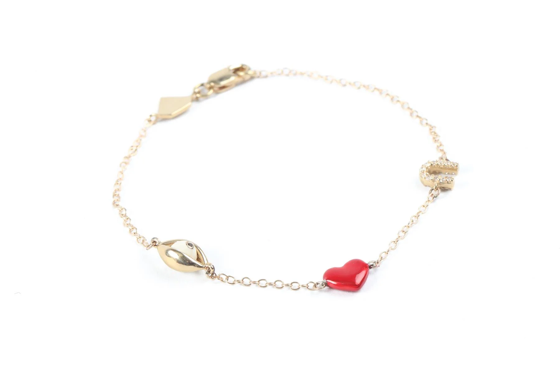 ALISON LOU 14K YELLOW GOLD AND DIAMOND BRACELET - Image 3