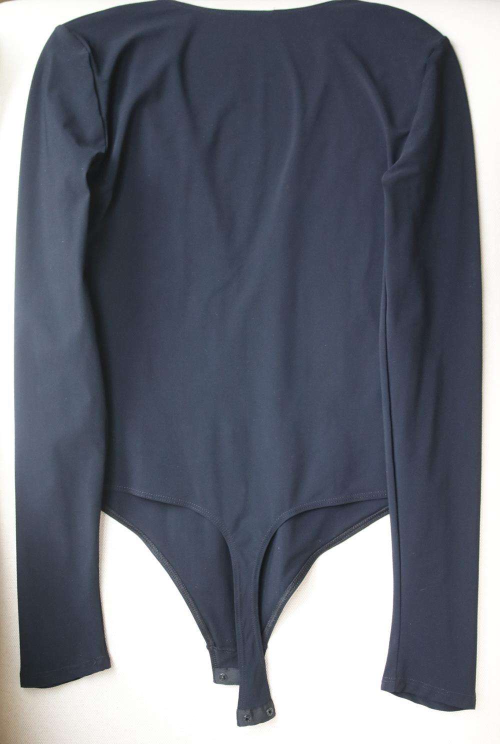 ALIX IRVING STRETCH JERSEY BODYSUIT MEDIUM - Image 3