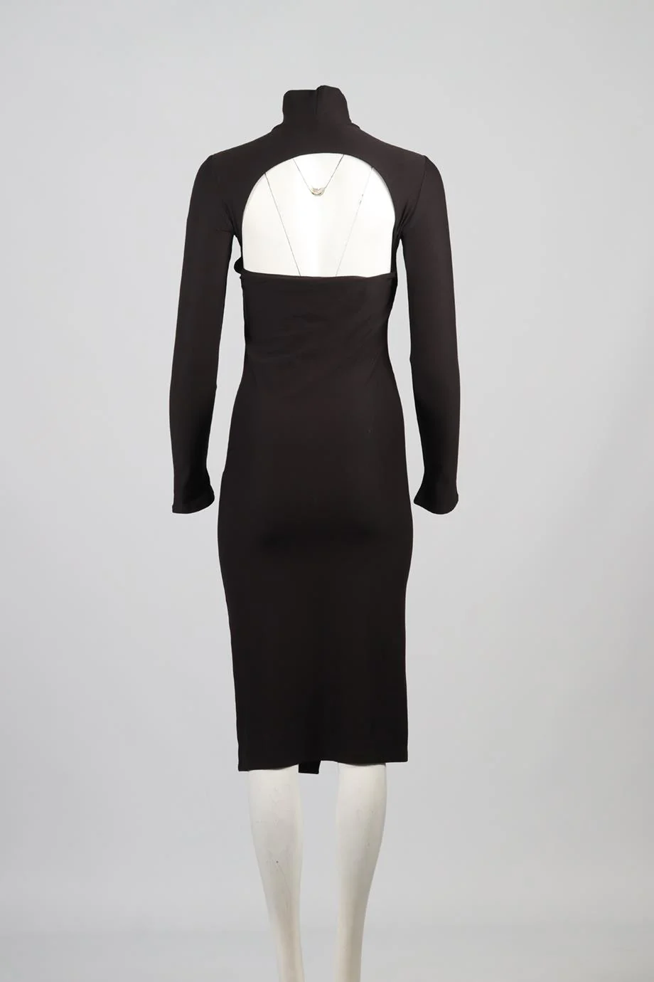ALIX NYC JERSEY MIDI DRESS MEDIUM - Image 4