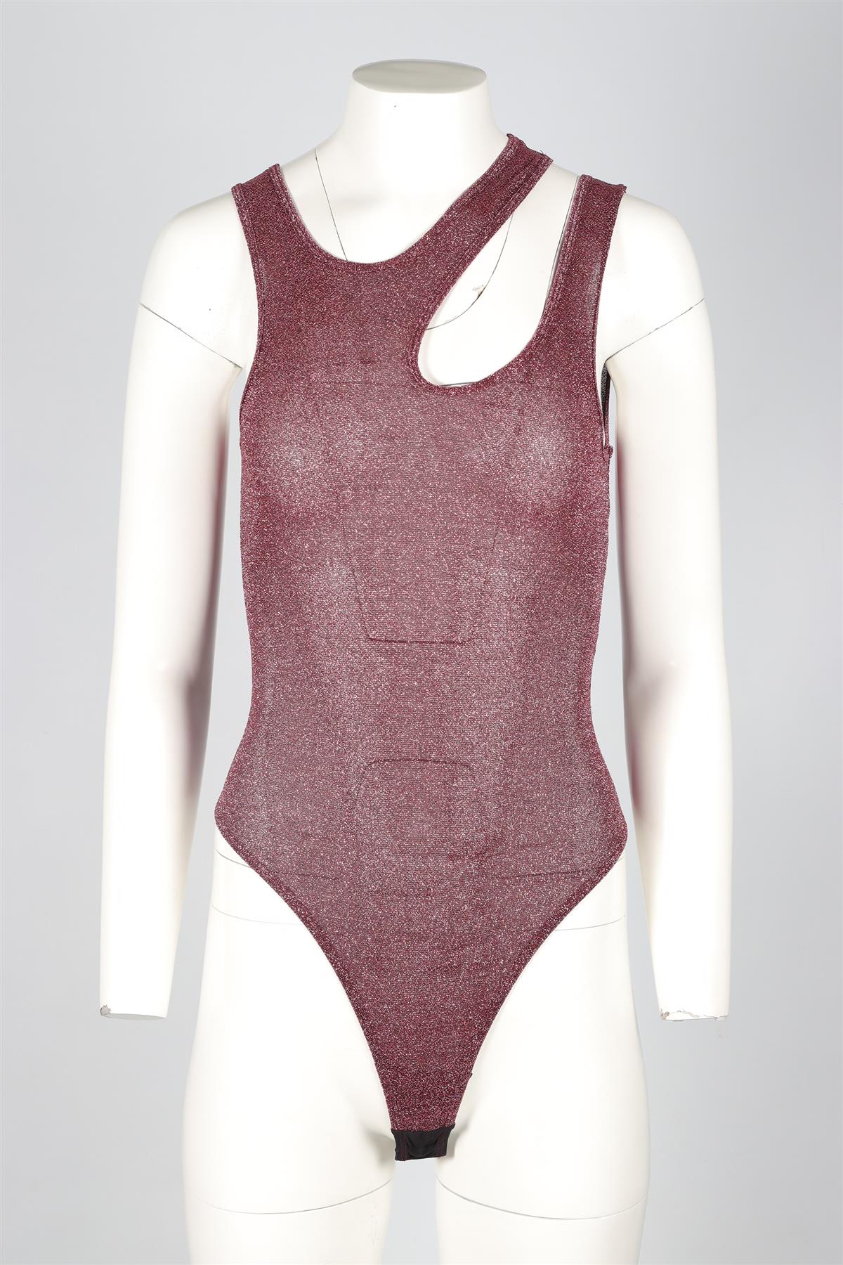 ALIX PINK KNIT BODYSUIT XSMALL - Image 2