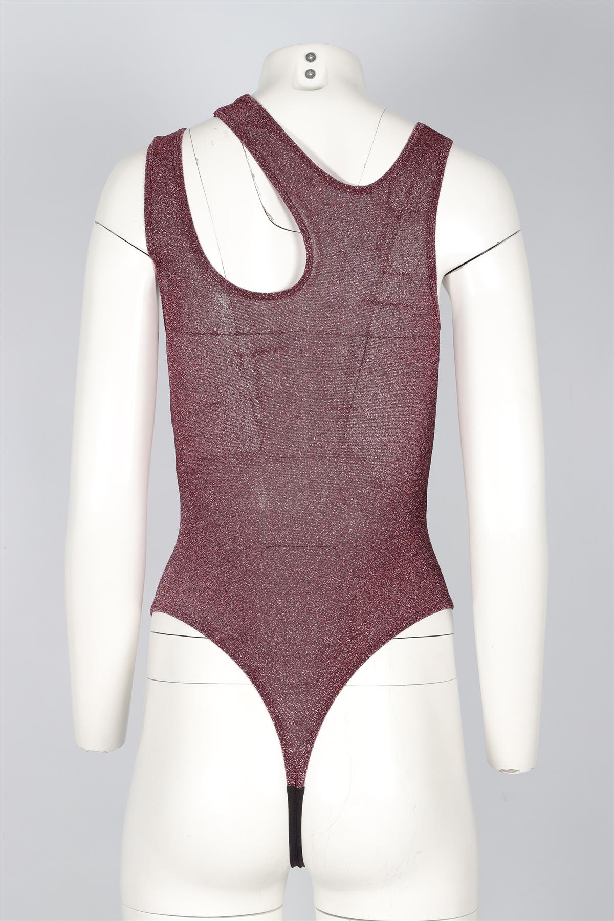 ALIX PINK KNIT BODYSUIT XSMALL - Image 4