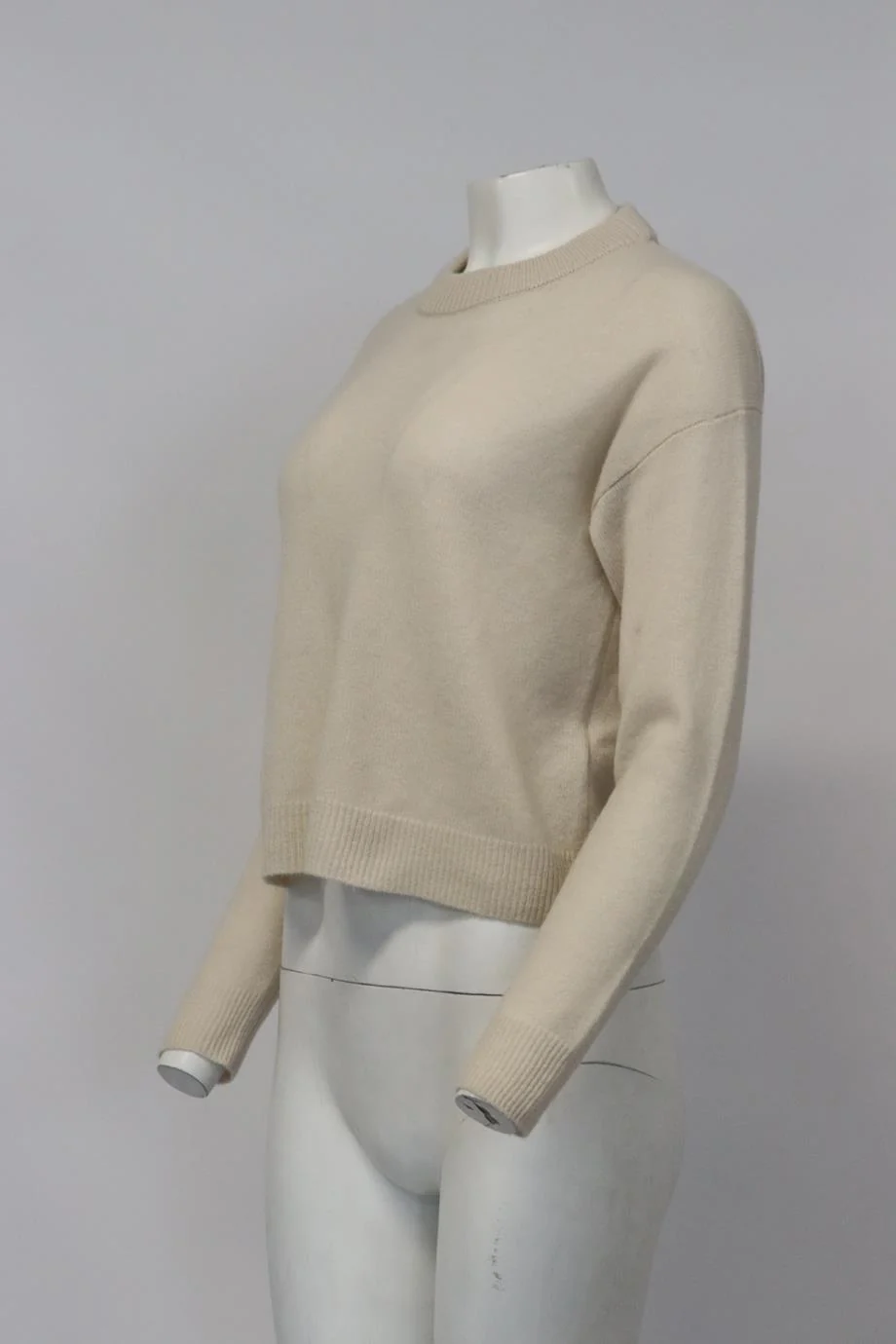 ALLUDE WOOL AND CASHMERE BLEND SWEATER SMALL - Image 3