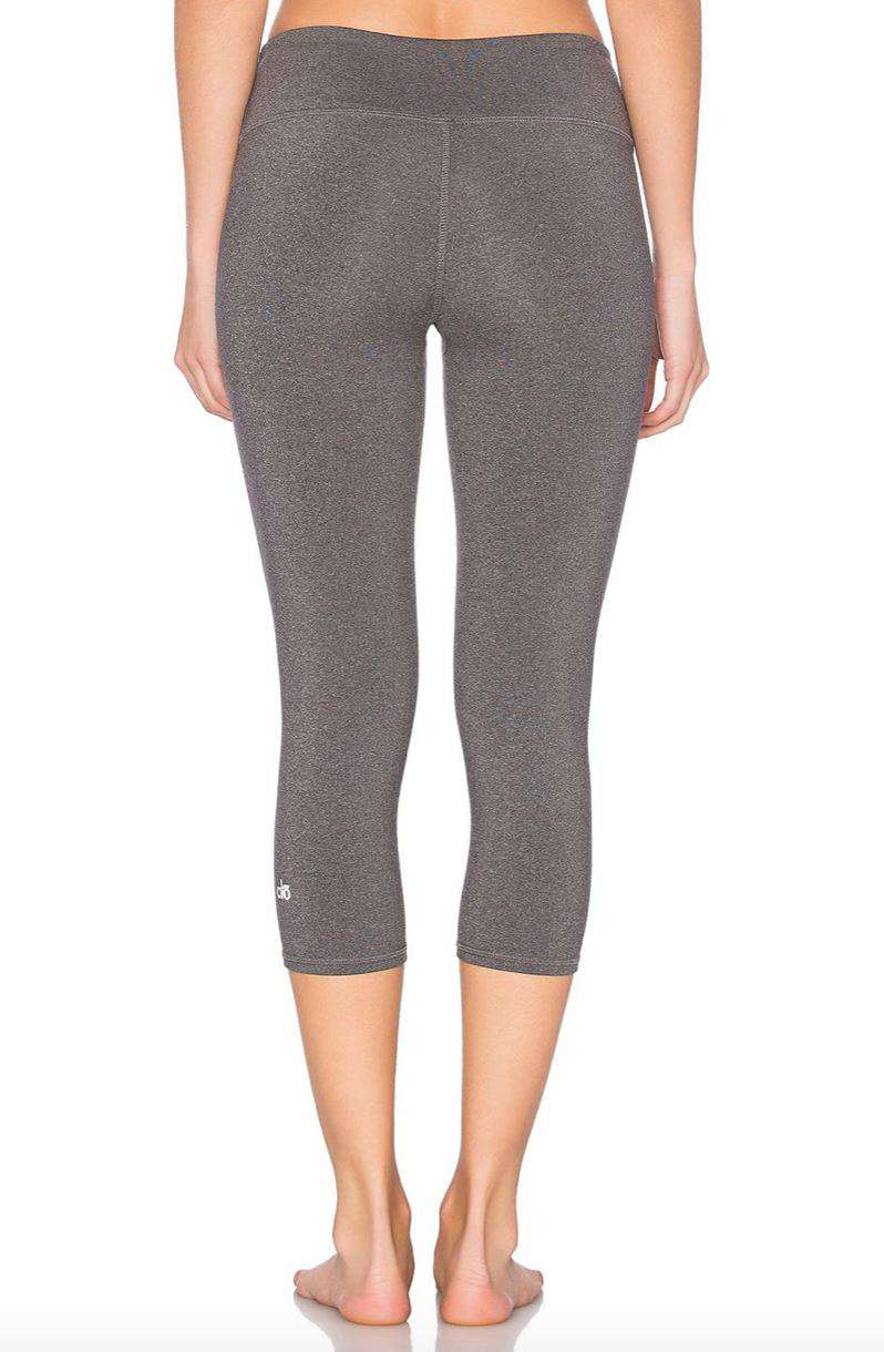 ALO YOGA AIRBRUSH MARL CAPRI LEGGINGS XXSMALL - Image 2