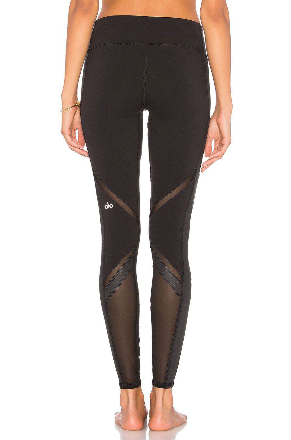 ALO YOGA EPIC MESH LEGGINGS XSMALL - Image 2