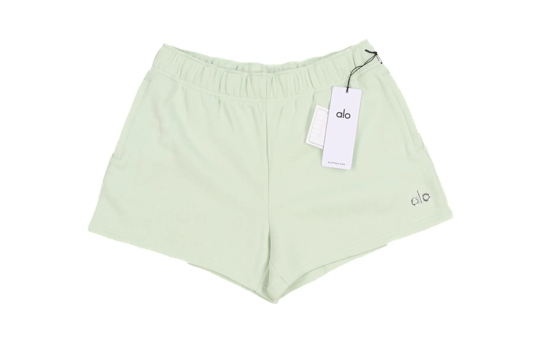 ALO YOGA GREEN SHORTS MEDIUM - Image 2