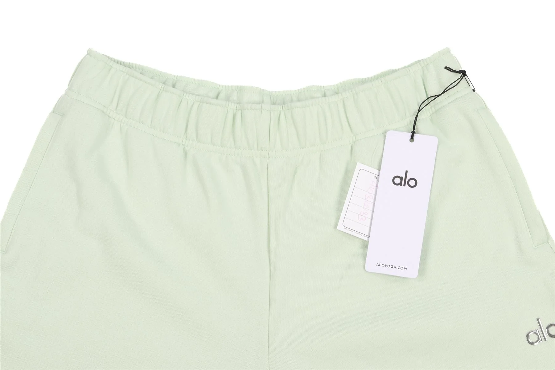 ALO YOGA GREEN SHORTS MEDIUM - Image 3