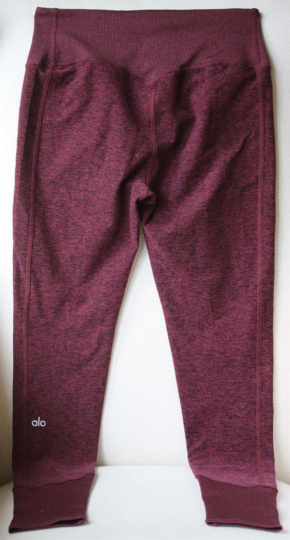ALO YOGA HIGH WAIST LOUNGE LEGGINGS LARGE - Image 4