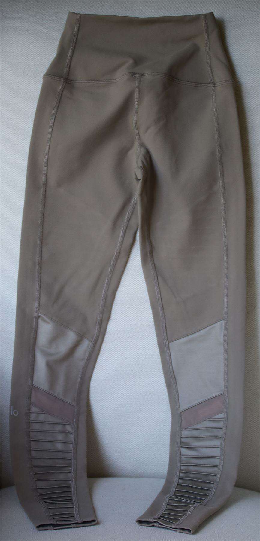 ALO YOGA HIGH WAISTED MOTO LEGGINGS XXSMALL - Image 4
