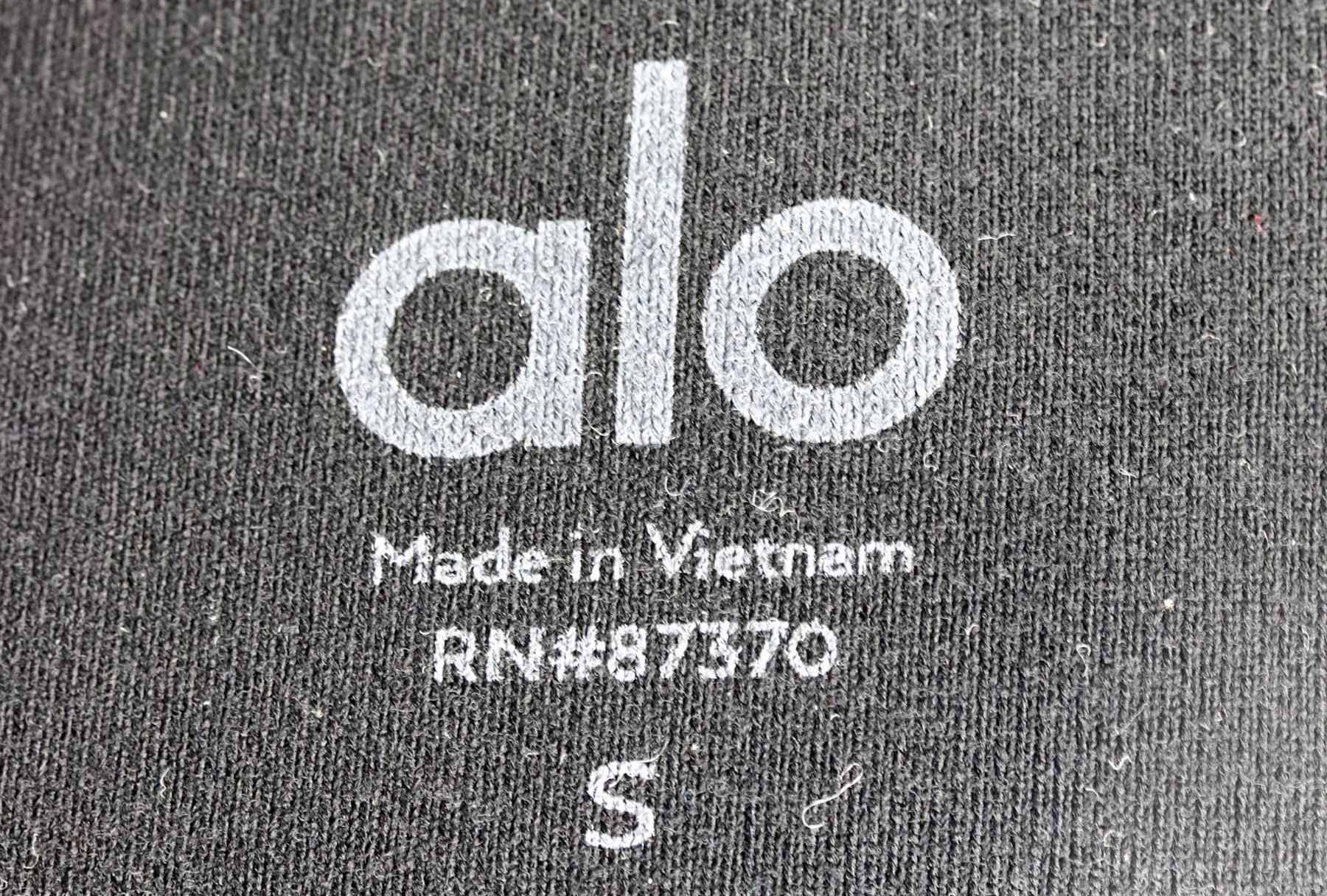 ALO YOGA MESH PANELLED HIGH RISE STRETCH LEGGINGS SMALL - Image 5