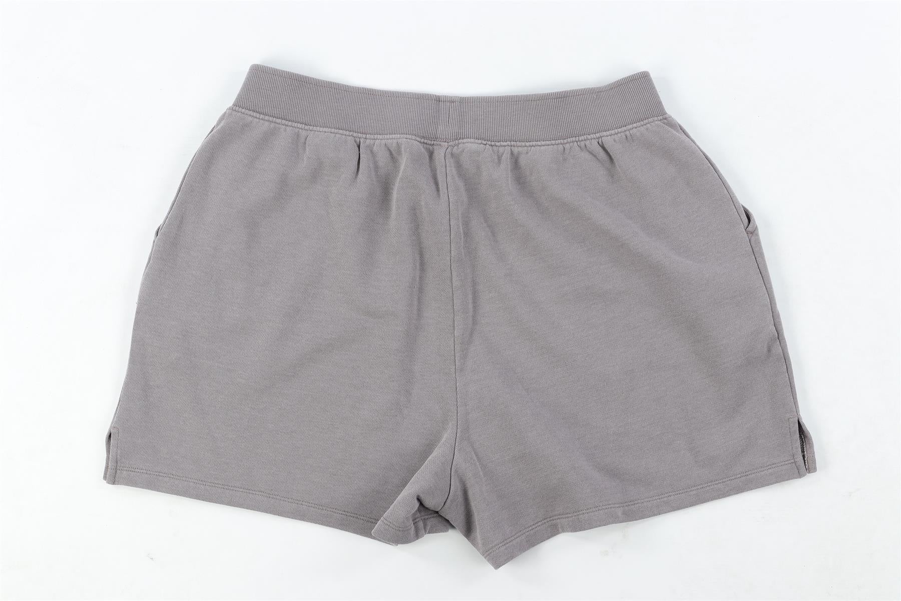 ALO YOGA PURPLE COTTON SHORTS LARGE - Image 4