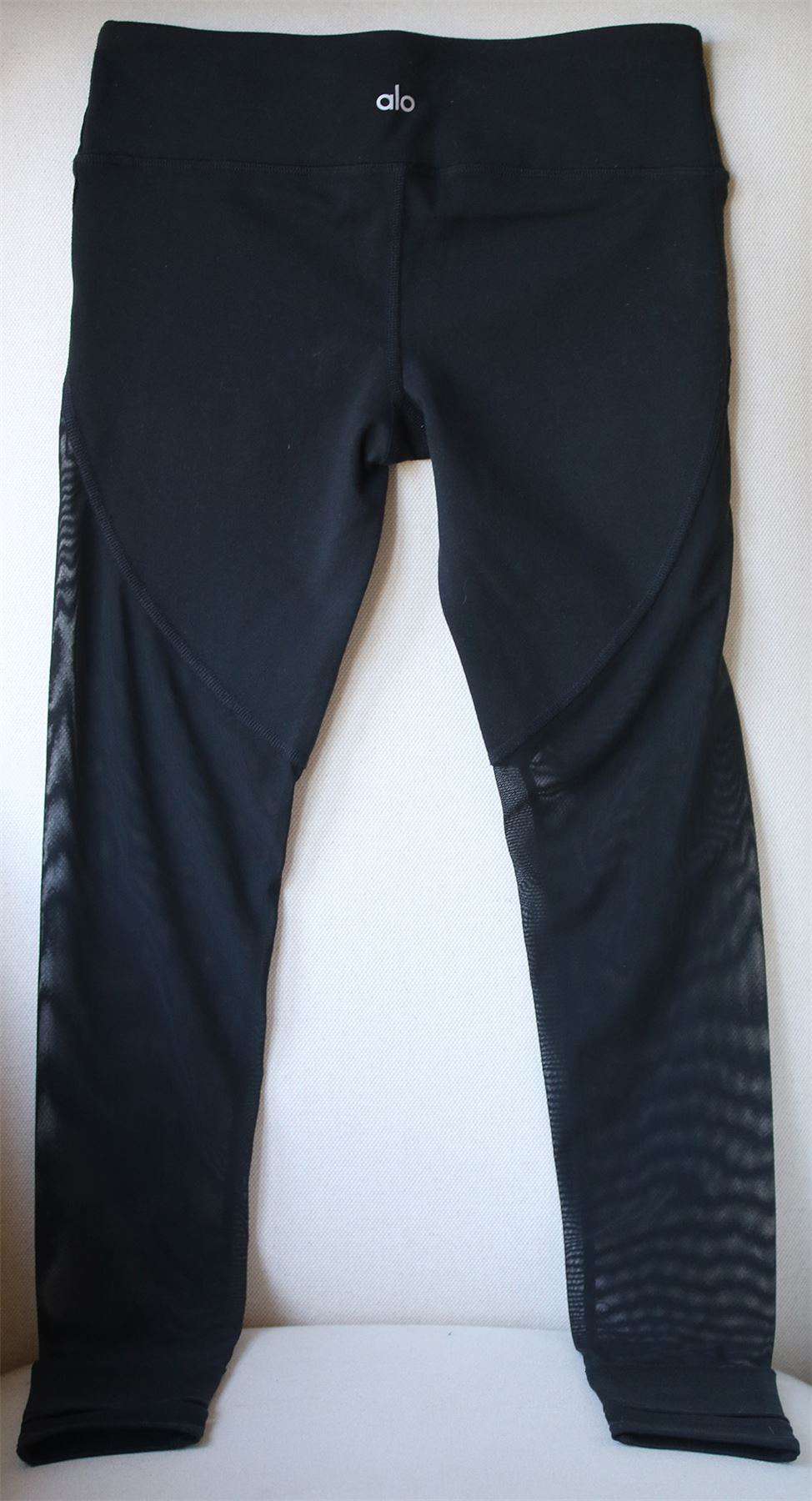 ALO YOGA SHOW OFF MESH LEGGINGS SMALL - Image 4