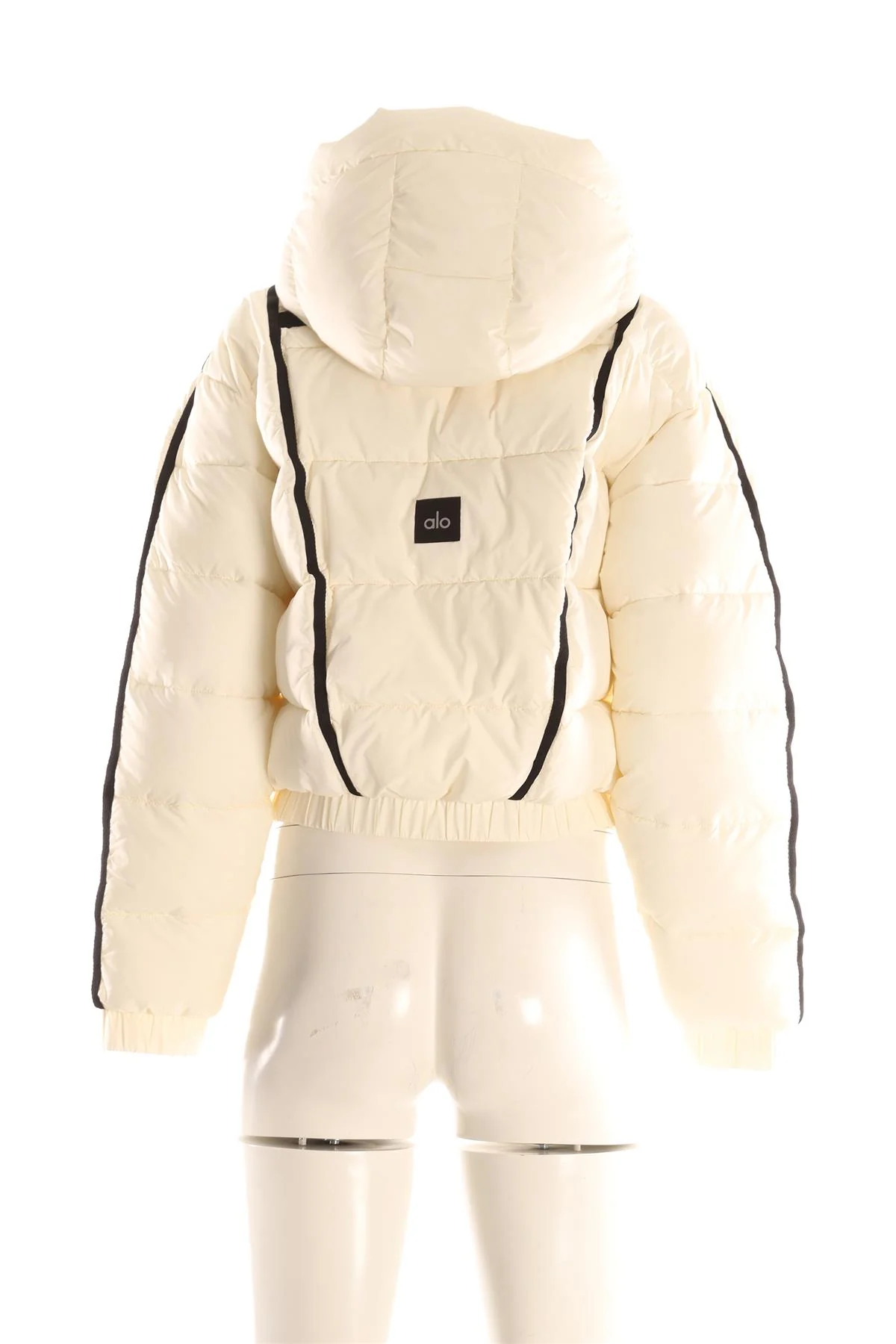 ALO YOGA WHITE PADDED SHELL JACKET MEDIUM - Image 4