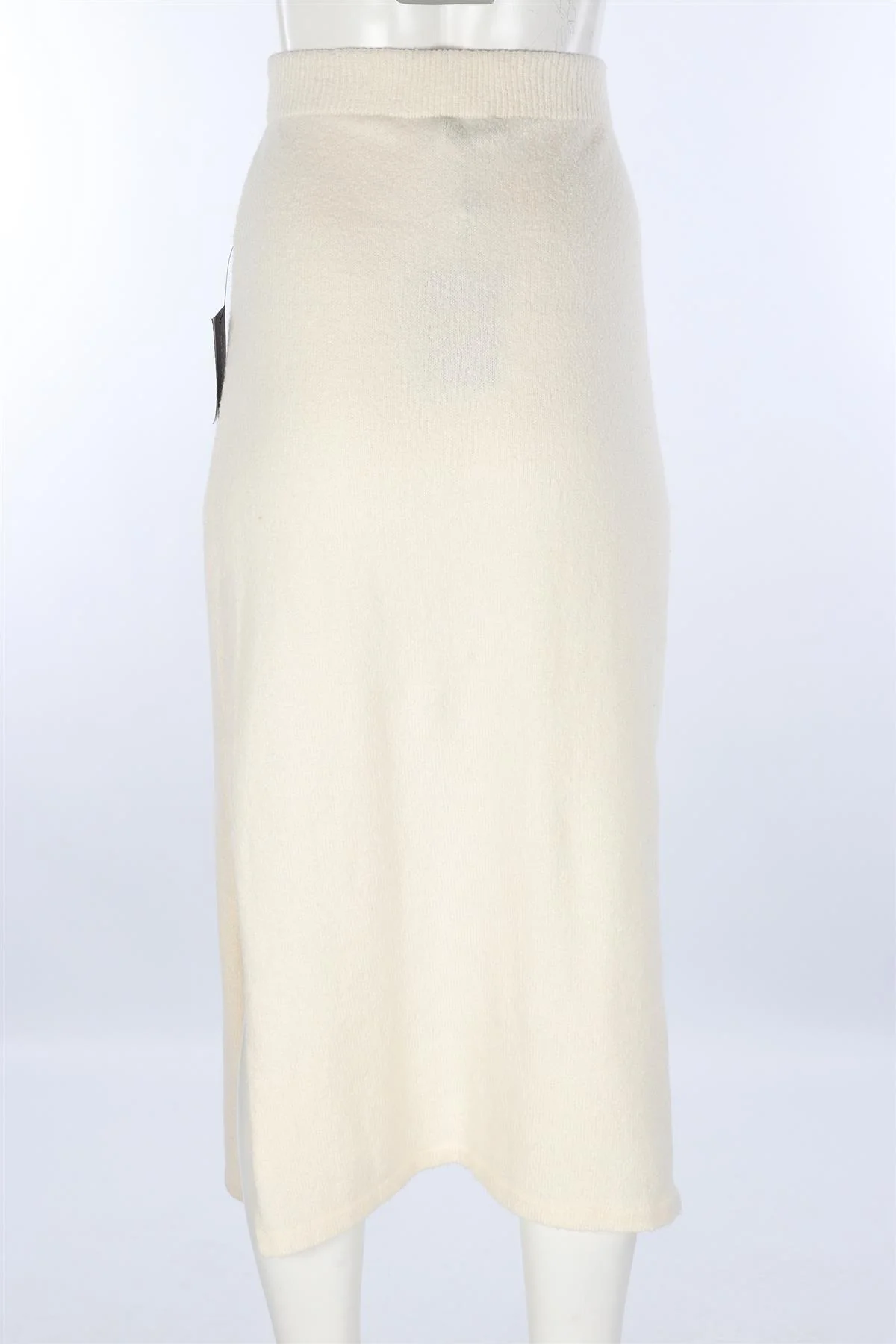 ALTUZARRA CREAM CREAM KNIT MAXI SKIRT LARGE - Image 4