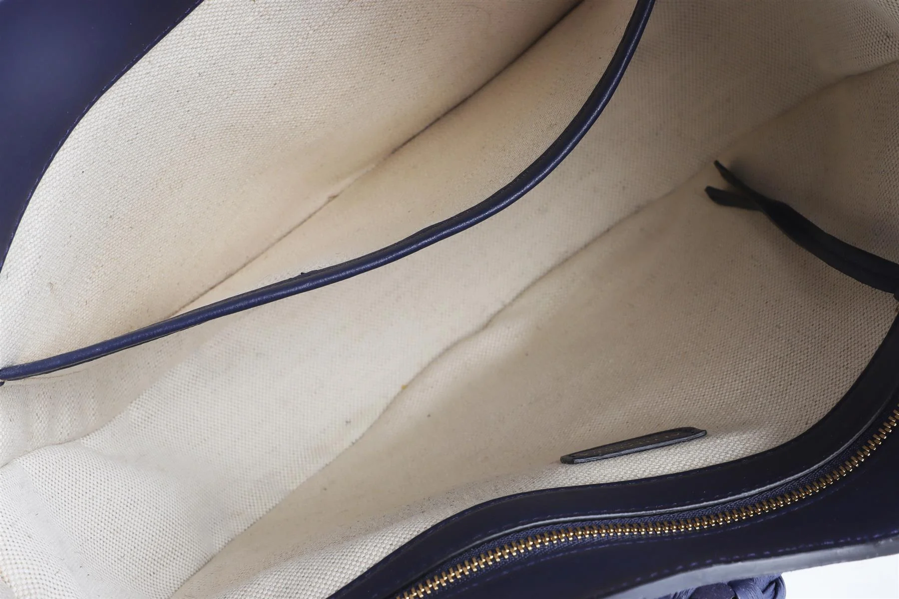 ALTUZARRA NAVY GHIANDA SUEDE SHOULDER BAG - Image 12