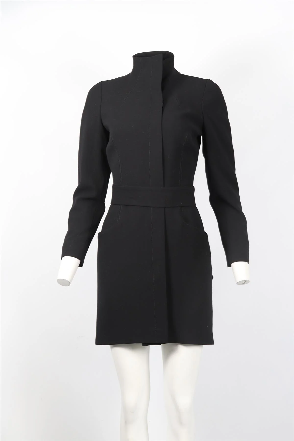 AMANDA WAKELEY WOOL MIDI JACKET UK 8 - Image 2