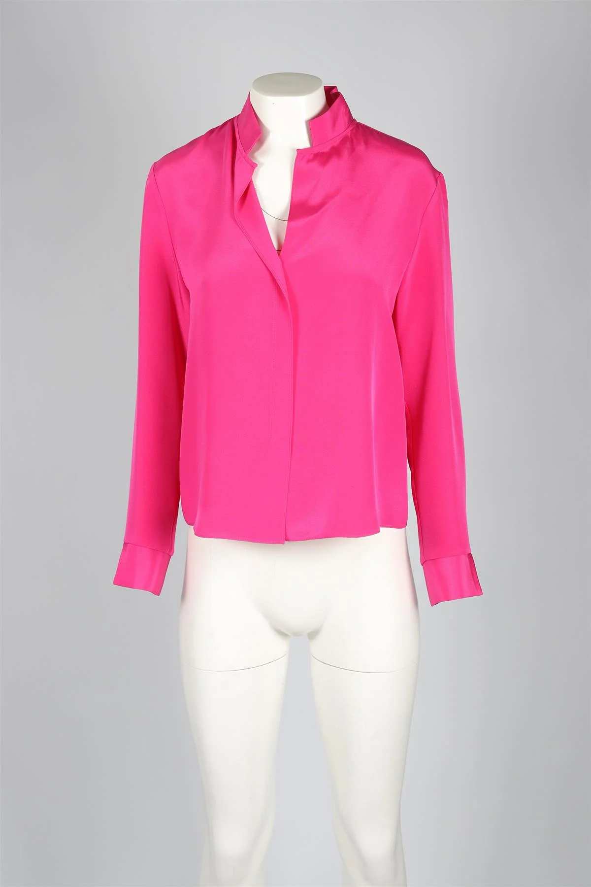 A'MAREE'S PINK SILK TOP MEDIUM - Image 2