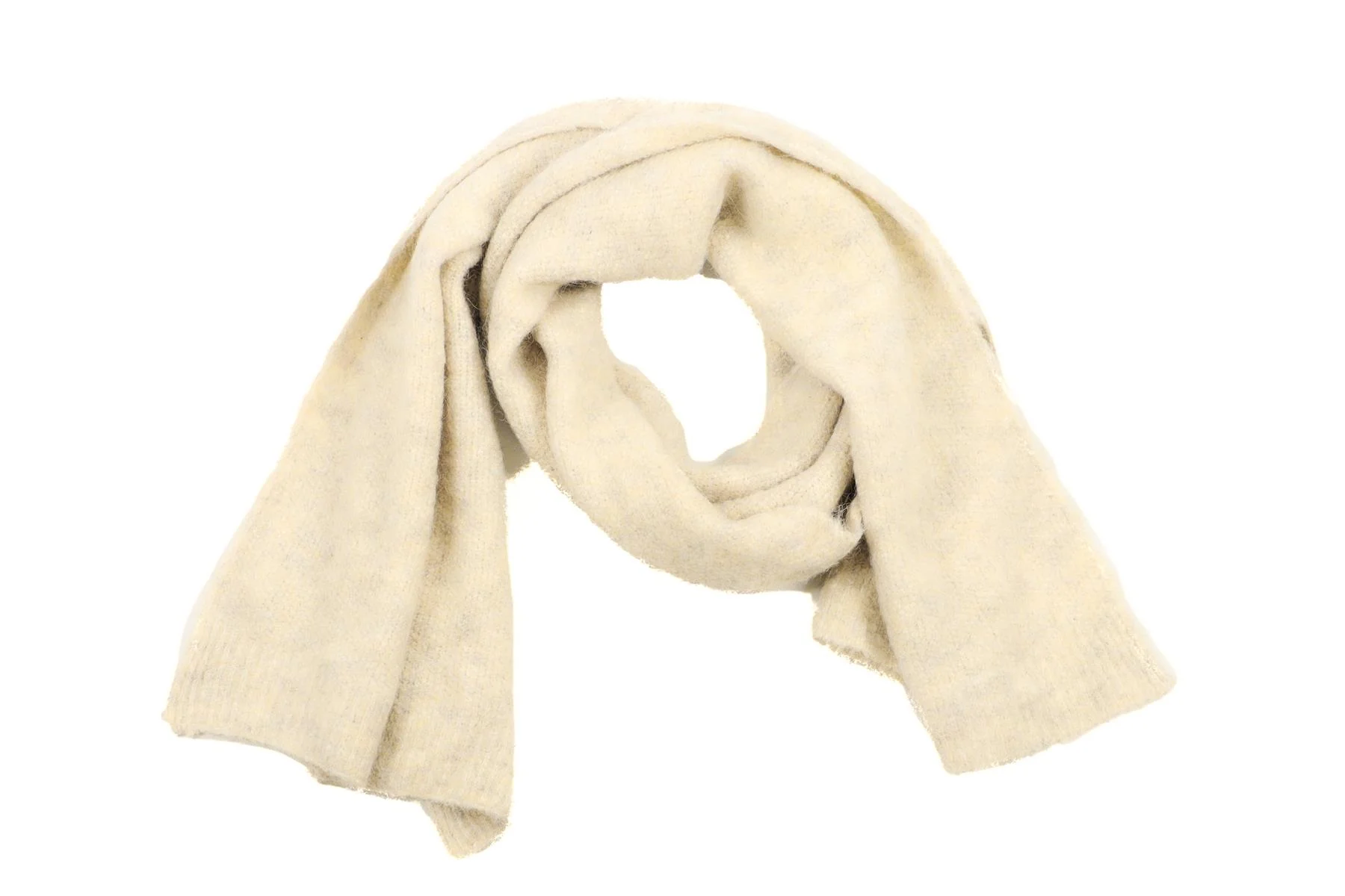 AMERICAN VINTAGE GREY ALPACA SCARF - Image 2