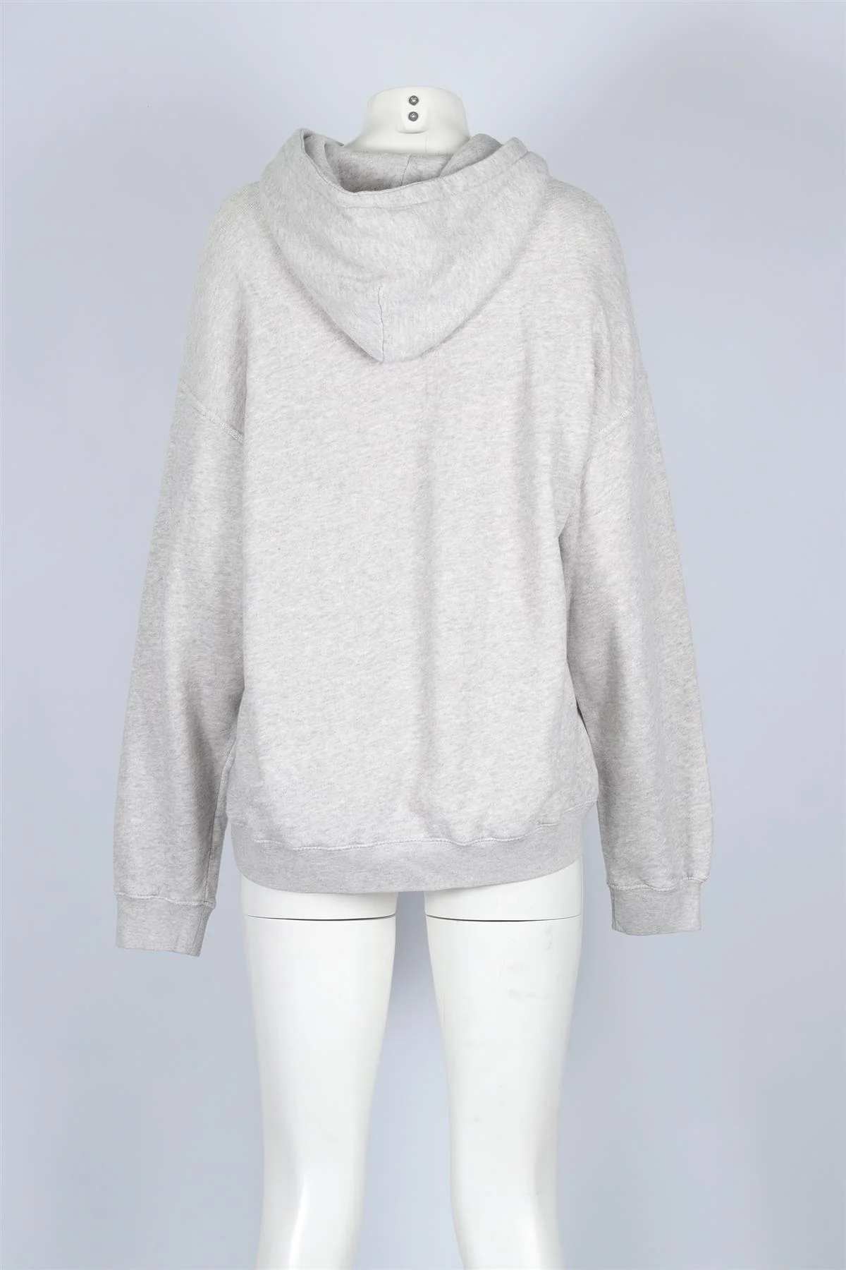 AMERICAN VINTAGE GREY COTTON HOODIE US 10 UK 14 - Image 4