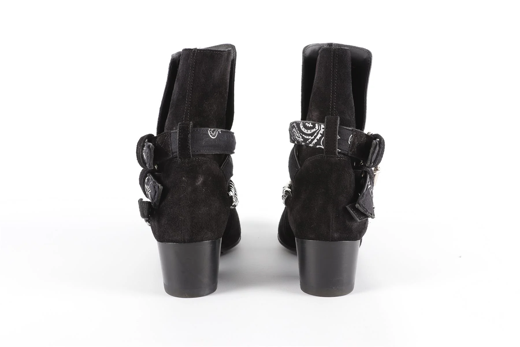 AMIRI BLACK SUEDE ANKLE BOOTS EU 39 UK 6, US 9 - Image 5