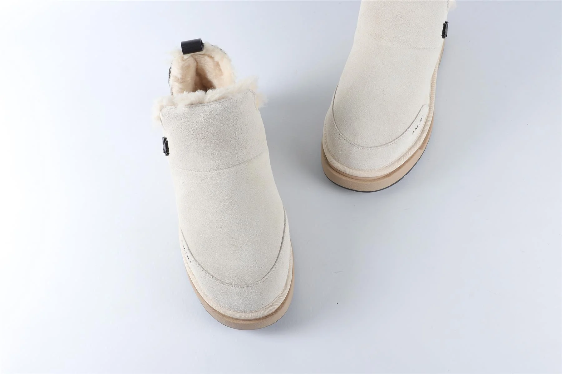 AMIRI ECRU SUEDE ANKLE BOOTS EU 40 UK 7 US 10 - Image 4