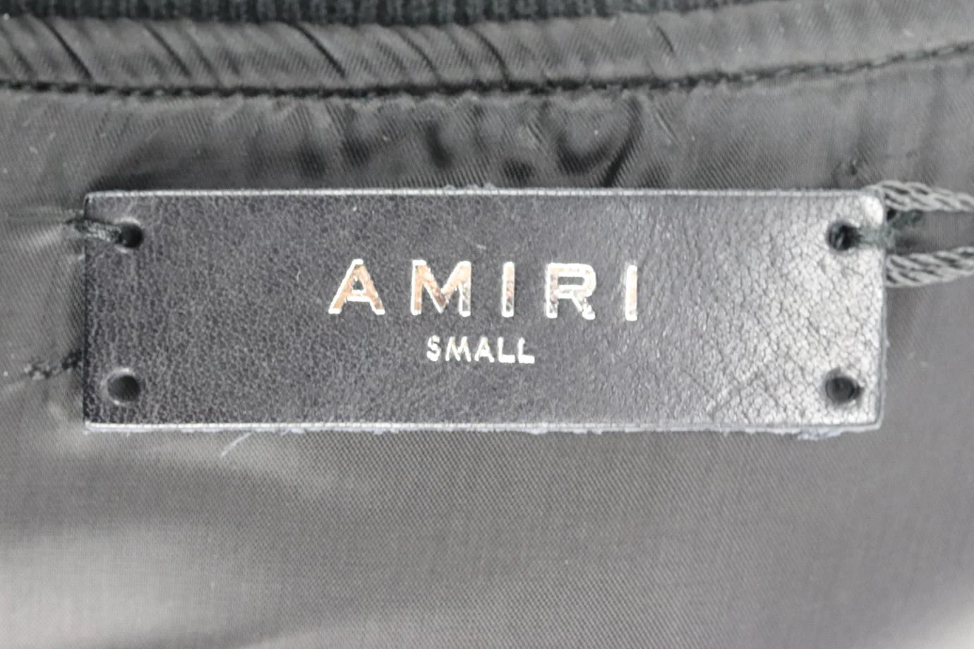 AMIRI PRINTED TIE DYED SILK BLEND BOMBER JACKET SMALL - Image 5