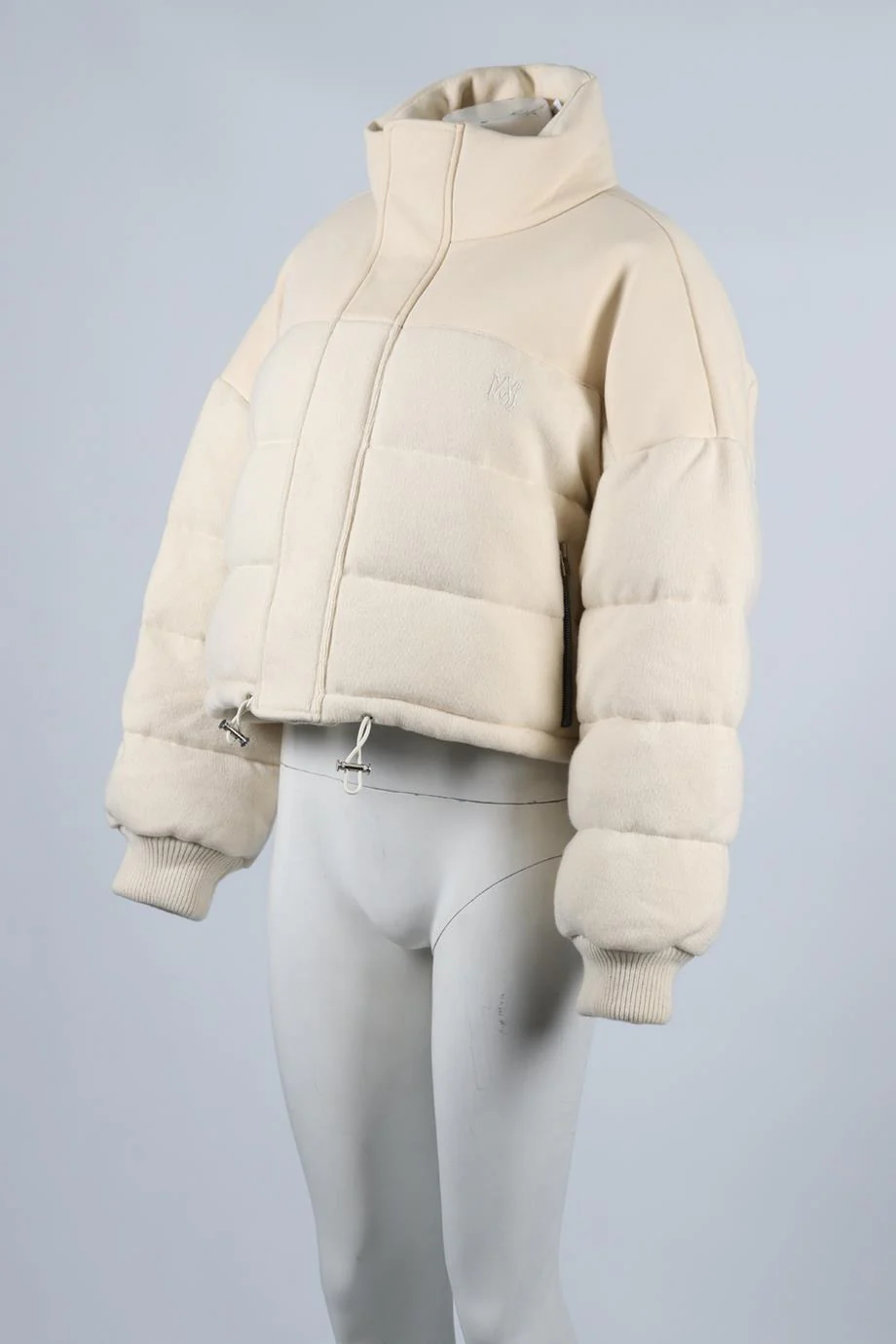 AMIRI QUILTED PADDED CASHMERE BLEND JACKET XSMALL - Image 3