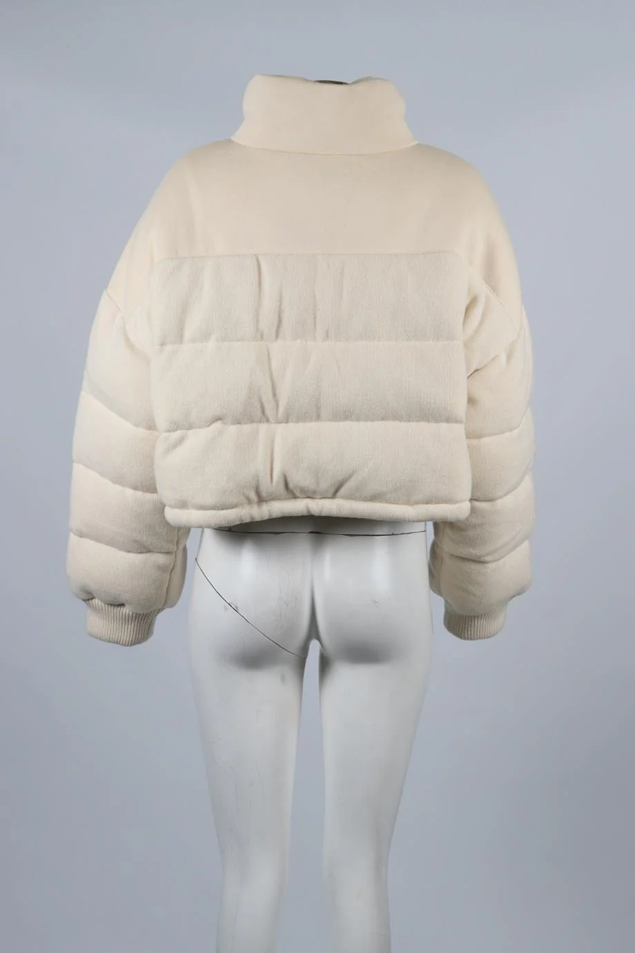 AMIRI QUILTED PADDED CASHMERE BLEND JACKET XSMALL - Image 4