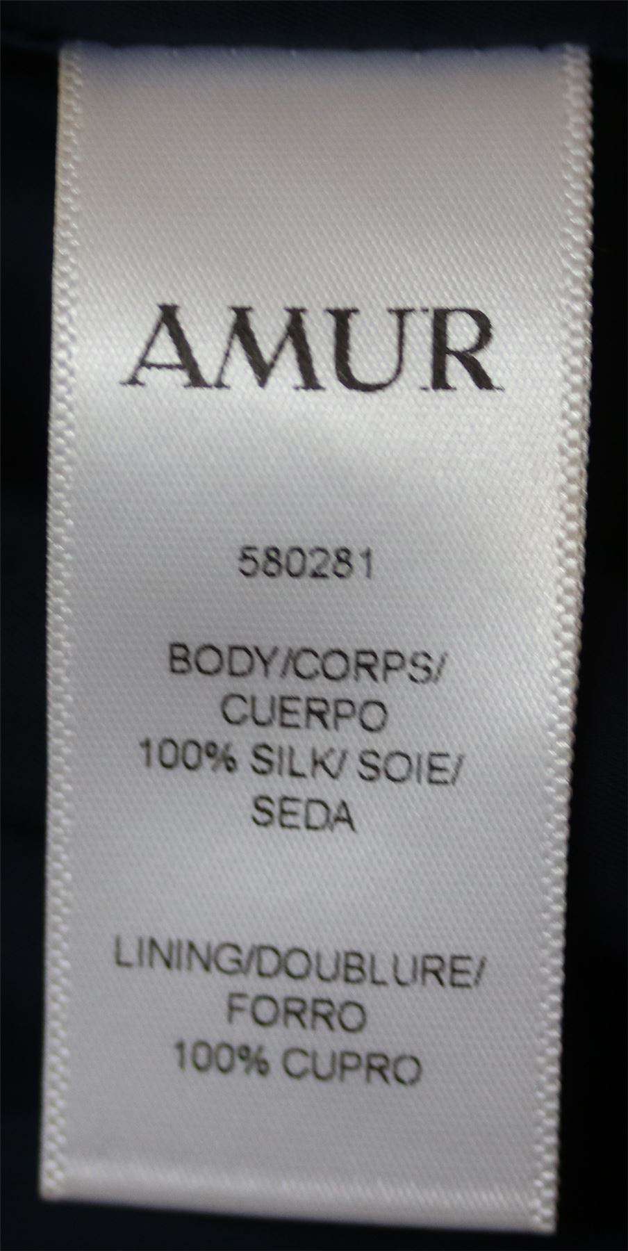 AMUR CARTER CUTOUT SILK GOWN US 4 UK 8 - Image 6