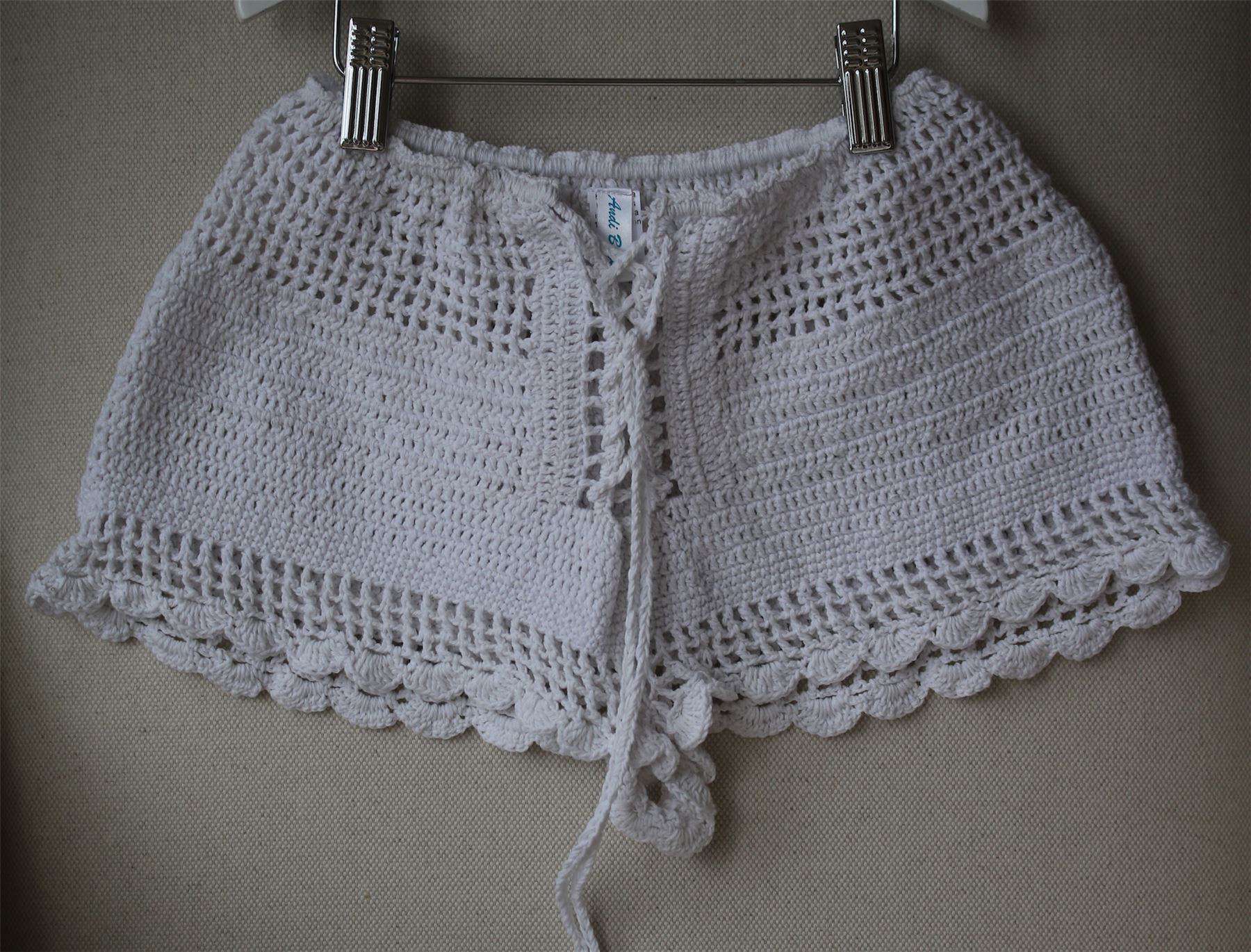 ANDI BAGUS BRIDIE CROCHET SHORTS S/M - Image 3