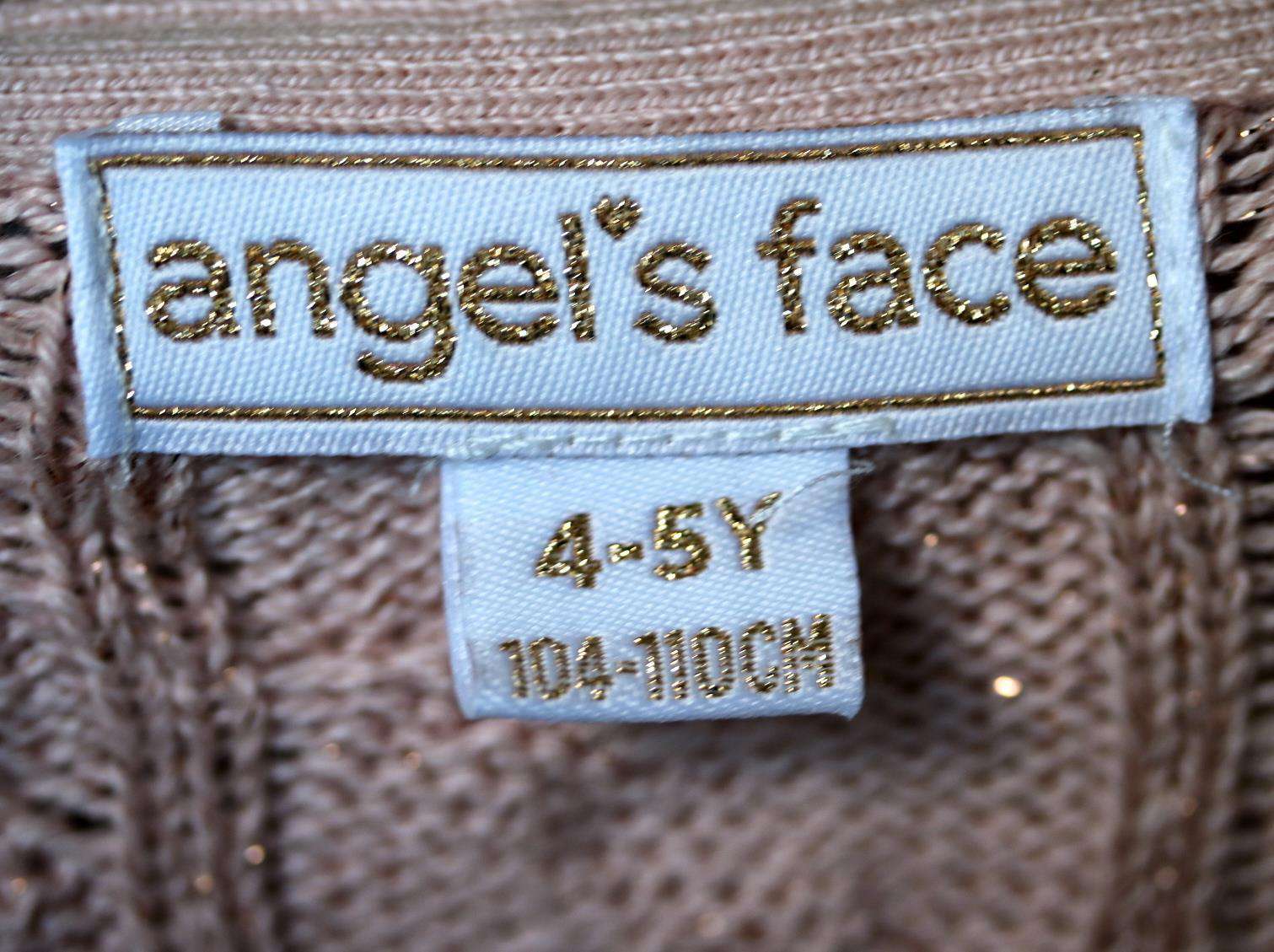 ANGEL'S FACE KIDS GIRLS KNITTED CARDIGAN 4-5 YEARS - Image 4