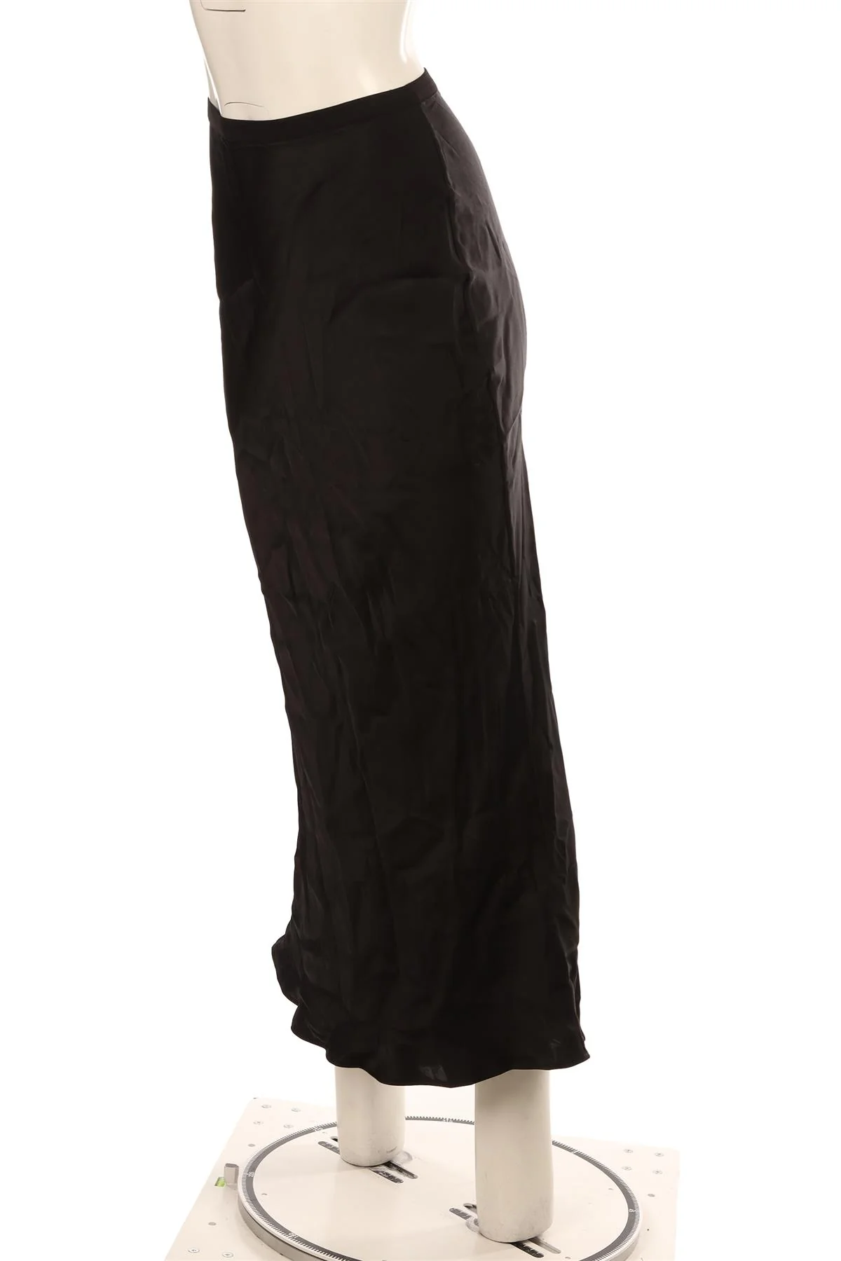 ANINE BING BLACK SILK MAXI SKIRT XXSMALL - Image 2
