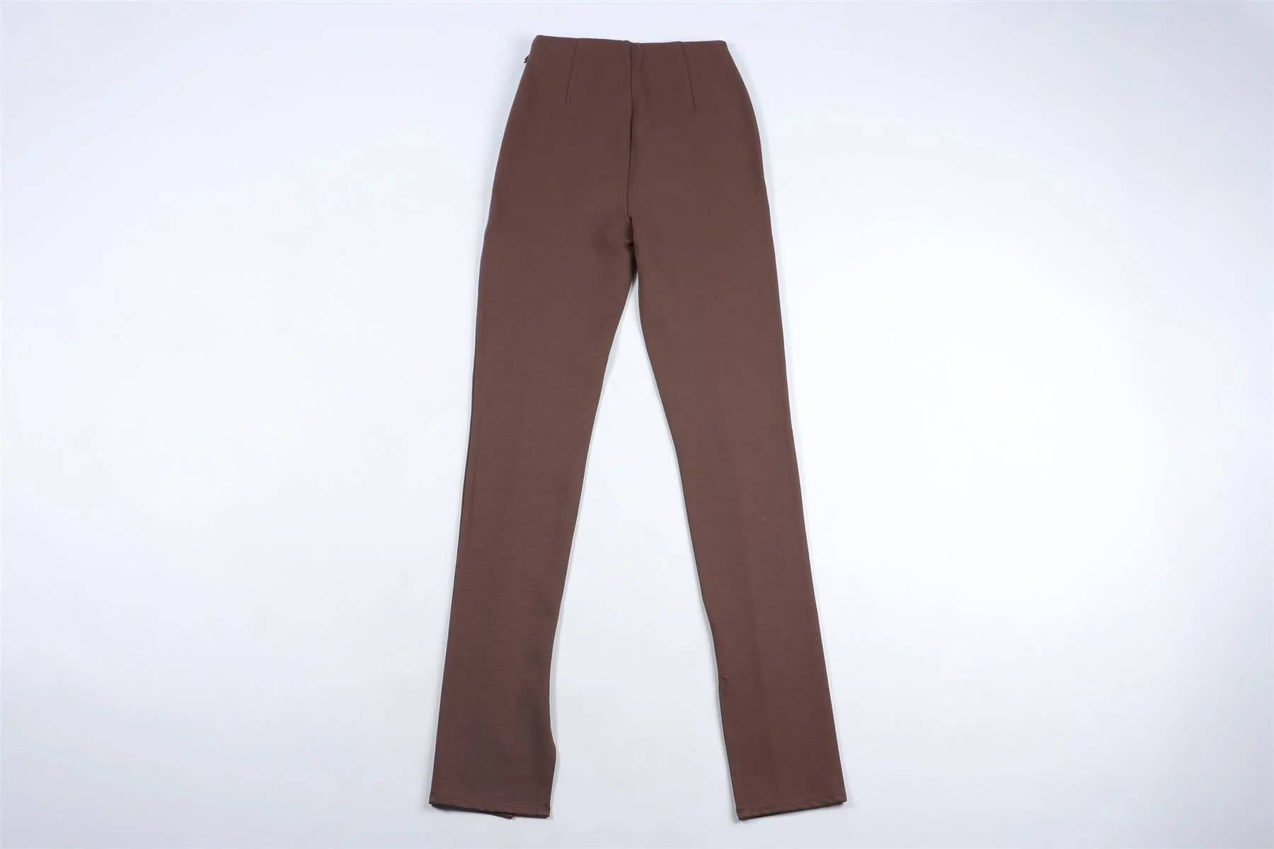 ANINE BING BROWN SKINNY PANTS FR 34 UK 6 - Image 4