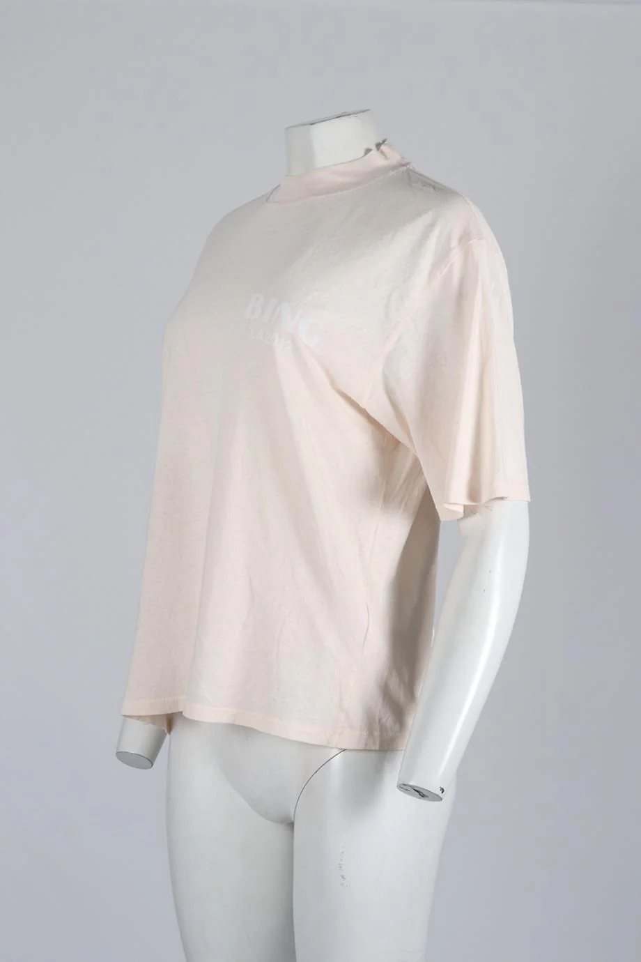 ANINE BING COTTON T-SHIRT SMALL - Image 3