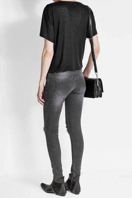 ANINE BING DISTRESSED SKINNY JEANS W25 UK 6/8 - Image 2